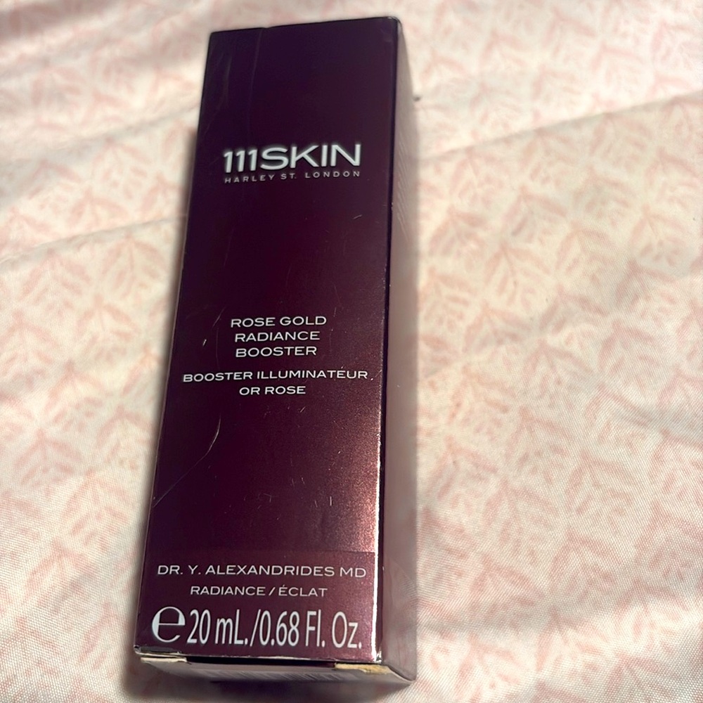 NWT 111skin Rose Gold Radiance Booster